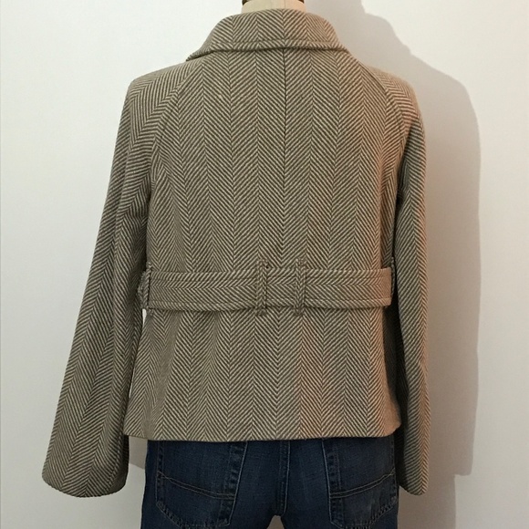 Liz Claiborne - Tan & Cream Tweed Button up Jacket - Picture 4 of 6